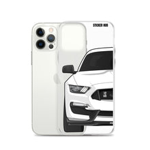 Load image into Gallery viewer, White Mustang GT350 - iPhone Case