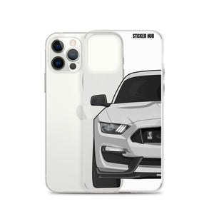 Avalanche Gray Mustang GT350 - iPhone Case