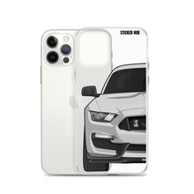 Load image into Gallery viewer, Silver Mustang GT350 - iPhone Case