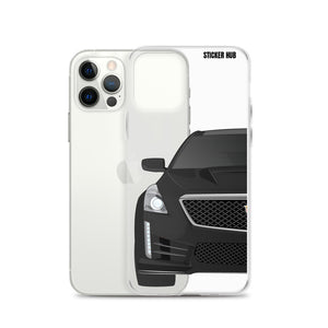 Black Cadillac CTS-V - iPhone Case