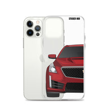 Load image into Gallery viewer, Red Cadillac CTS-V - iPhone Case