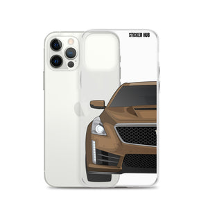 Bronze Sand Cadillac CTS-V - iPhone Case