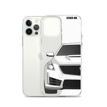 Load image into Gallery viewer, White Cadillac CTS-V - iPhone Case