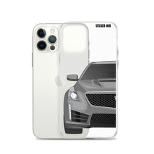 Load image into Gallery viewer, Silver Cadillac CTS-V - iPhone Case