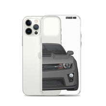 Load image into Gallery viewer, Ashen Grey 5th Gen Camaro ZL1 - iPhone Case