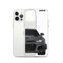 Load image into Gallery viewer, Gray 6th Gen Camaro ZL1 1LE - iPhone Case