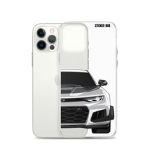 Load image into Gallery viewer, Silver 6th Gen Camaro ZL1 1LE - iPhone Case