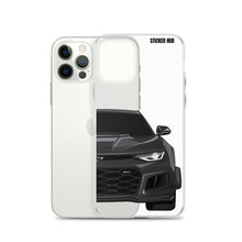 Load image into Gallery viewer, Black 6th Gen Camaro ZL1 1LE - iPhone Case