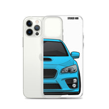 Load image into Gallery viewer, Hyper Blue 15-17 Subaru WRX STI - iPhone Case