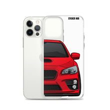 Load image into Gallery viewer, Lightning Red 15-17 Subaru WRX STI - iPhone Case