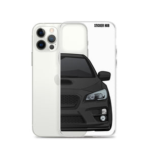 Black 15-17 Subaru WRX STI - iPhone Case