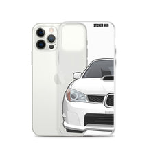 Load image into Gallery viewer, White 06-07 Subaru WRX STI - iPhone Case