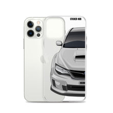 Load image into Gallery viewer, Silver 09-14 Subaru WRX STI - iPhone Case