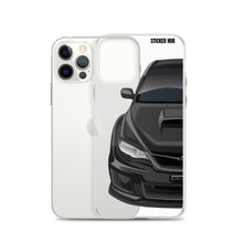 Load image into Gallery viewer, Black 09-14 Subaru WRX STI - iPhone Case