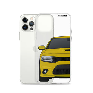 Yellow 15-21 Charger - iPhone Case