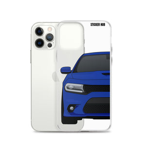 Blue 15-21 Charger - iPhone Case