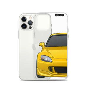 Yellow Honda S2000 - iPhone Case