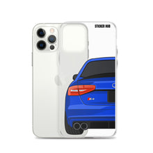 Load image into Gallery viewer, Sepang Blue B8.5 Audi S4 - iPhone Case