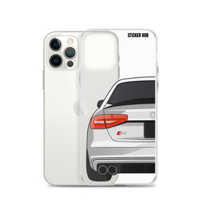 Silver B8.5 Audi S4 - iPhone Case