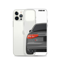 Load image into Gallery viewer, Monsoon Gray B8.5 Audi S4 - iPhone Case