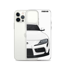 Load image into Gallery viewer, White MKV Toyota Supra - iPhone Case