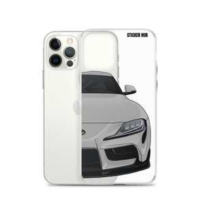 Silver MKV Toyota Supra - iPhone Case