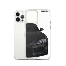 Load image into Gallery viewer, Black MKV Toyota Supra - iPhone Case