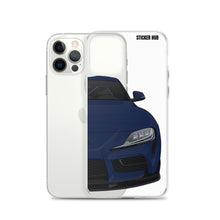 Load image into Gallery viewer, Downshift Blue MKV Toyota Supra - iPhone Case