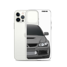 Load image into Gallery viewer, Gray Mitsubishi Evo - iPhone Case