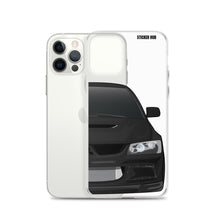 Load image into Gallery viewer, Black Mitsubishi Evo - iPhone Case