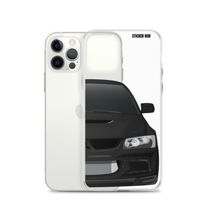 Black Mitsubishi Evo - iPhone Case