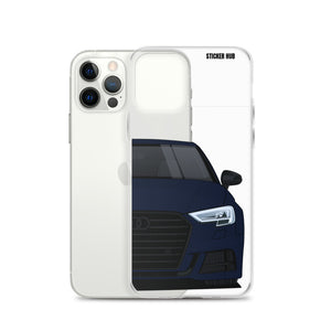 Moonlight Blue B9 Audi S3 - iPhone Case