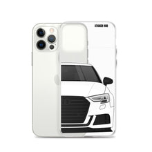 Load image into Gallery viewer, White B9 Audi S3 - iPhone Case