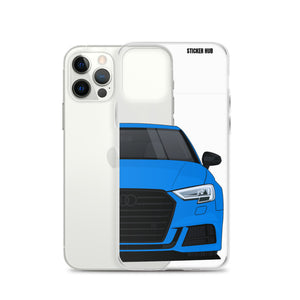 Turbo Blue B9 Audi S3 - iPhone Case