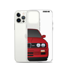 Load image into Gallery viewer, Dark Red BMW E30 - iPhone Case