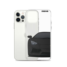 Load image into Gallery viewer, Black Lamborghini Aventadoor - iPhone Case