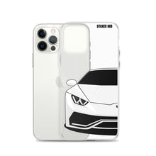 Load image into Gallery viewer, White Lamborghini Huracan - iPhone Case