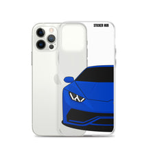 Load image into Gallery viewer, Dark Blue Lamborghini Huracan - iPhone Case