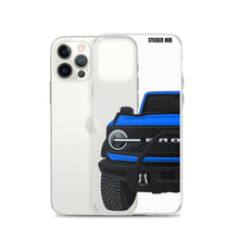 Load image into Gallery viewer, Blue Ford Bronco &quot;First Edition&quot; - iPhone Case