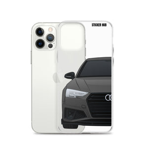 Gray B9 Audi S4 "Facelift" - iPhone Case