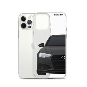 Black B9 Audi S4 "Facelift" - iPhone Case