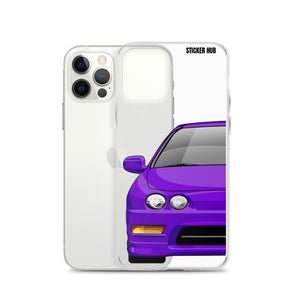 Purple Acura Integra - iPhone Case