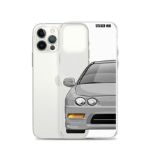 Load image into Gallery viewer, Silver Acura Integra - iPhone Case