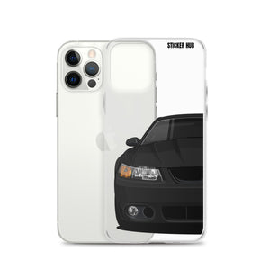 Black 03-04 Mustang SVT Cobra - iPhone Case