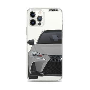 Silver Lexus IS300 - iPhone Case