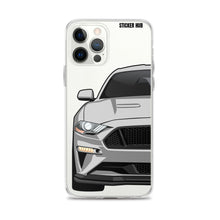 Load image into Gallery viewer, Silver 18-21 Mustang 5.0 - iPhone Case