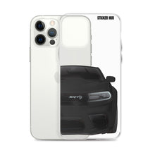 Load image into Gallery viewer, Black Charger Hellcat (Widebody) - iPhone Case