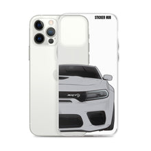 Load image into Gallery viewer, Silver Charger Hellcat (Widebody) - iPhone Case