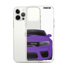 Load image into Gallery viewer, Purple Charger Hellcat (Widebody) - iPhone Case