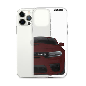 Octane Red Charger Hellcat (Widebody) - iPhone Case